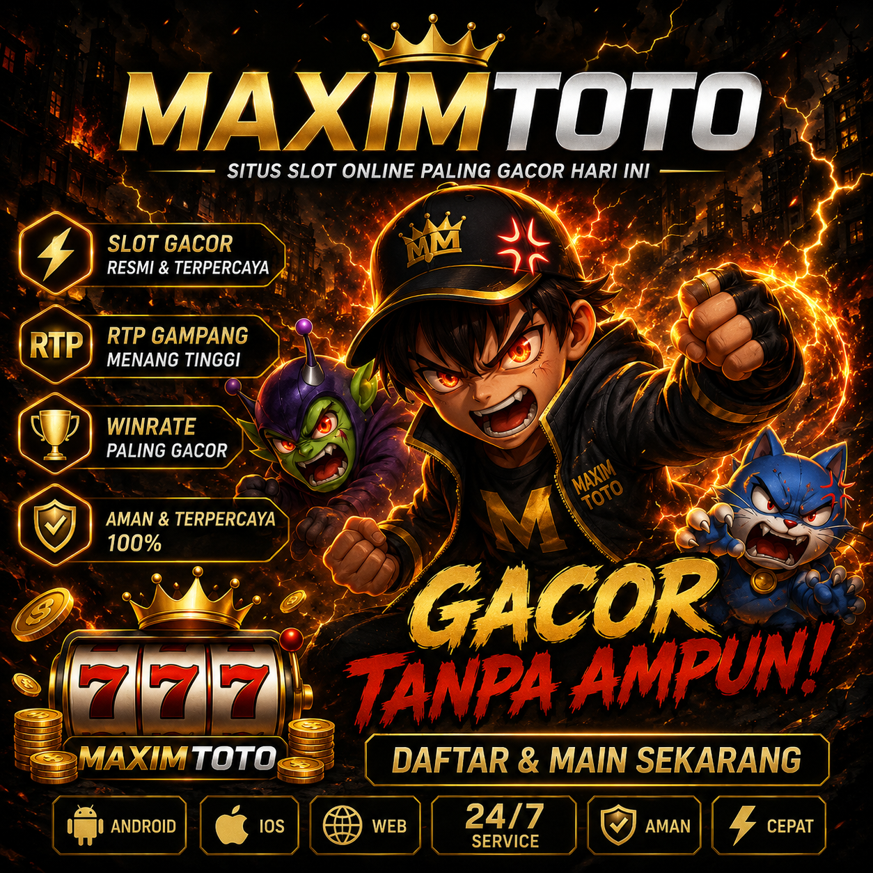 MAXIMTOTO: Link Slot Gacor Slot88 Resmi Situs Slot777 Online Gampang Maxwin - WooCommerce eCommerce